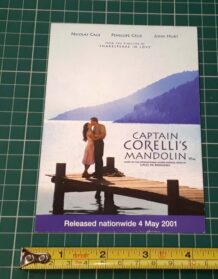 Captain Corelli's Mandolin screening ticket