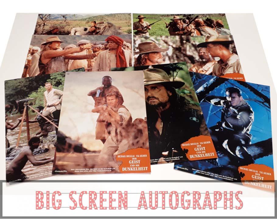The Ghost and the darkness lobby card set 2