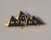 The Mummy promotional pin badge