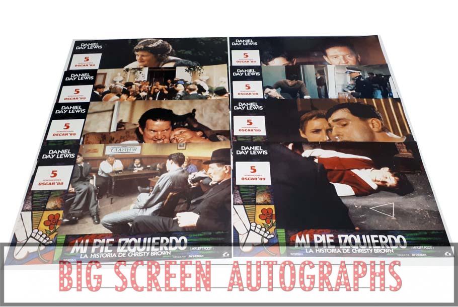 My left foot lobby card set