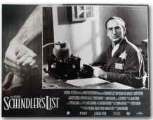 Schindler's List original lobby card D