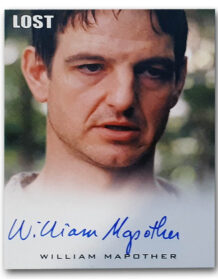 William Mapother Lost signed trading card