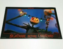 Nightmare before Christmas lobby card A