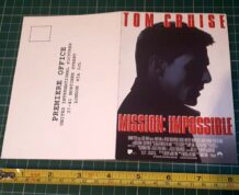 Mission Impossible premiere invite