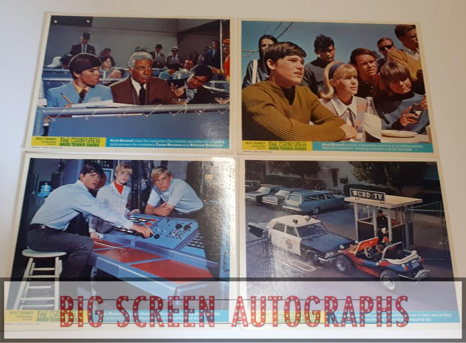 The Computer that wore tennis shoes lobby card set - Image 3