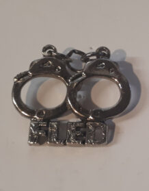 Fled promotional pin badge