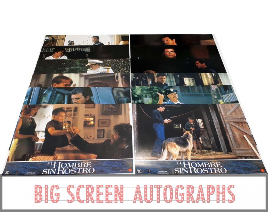 The man without a face lobby card set