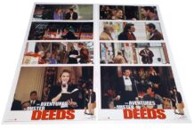 Mr Deeds lobby card set & press book