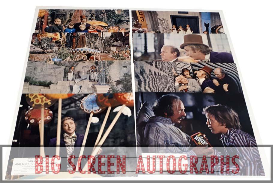 Willy Wonka and the Chocolate factory lobby card set
