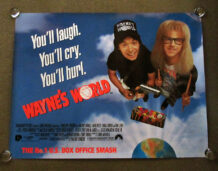 Wayne's World UK Quad Poster