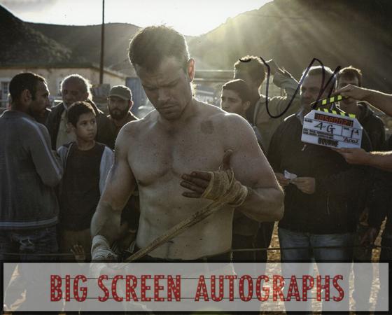 Matt Damon R | Big Screen Autographs