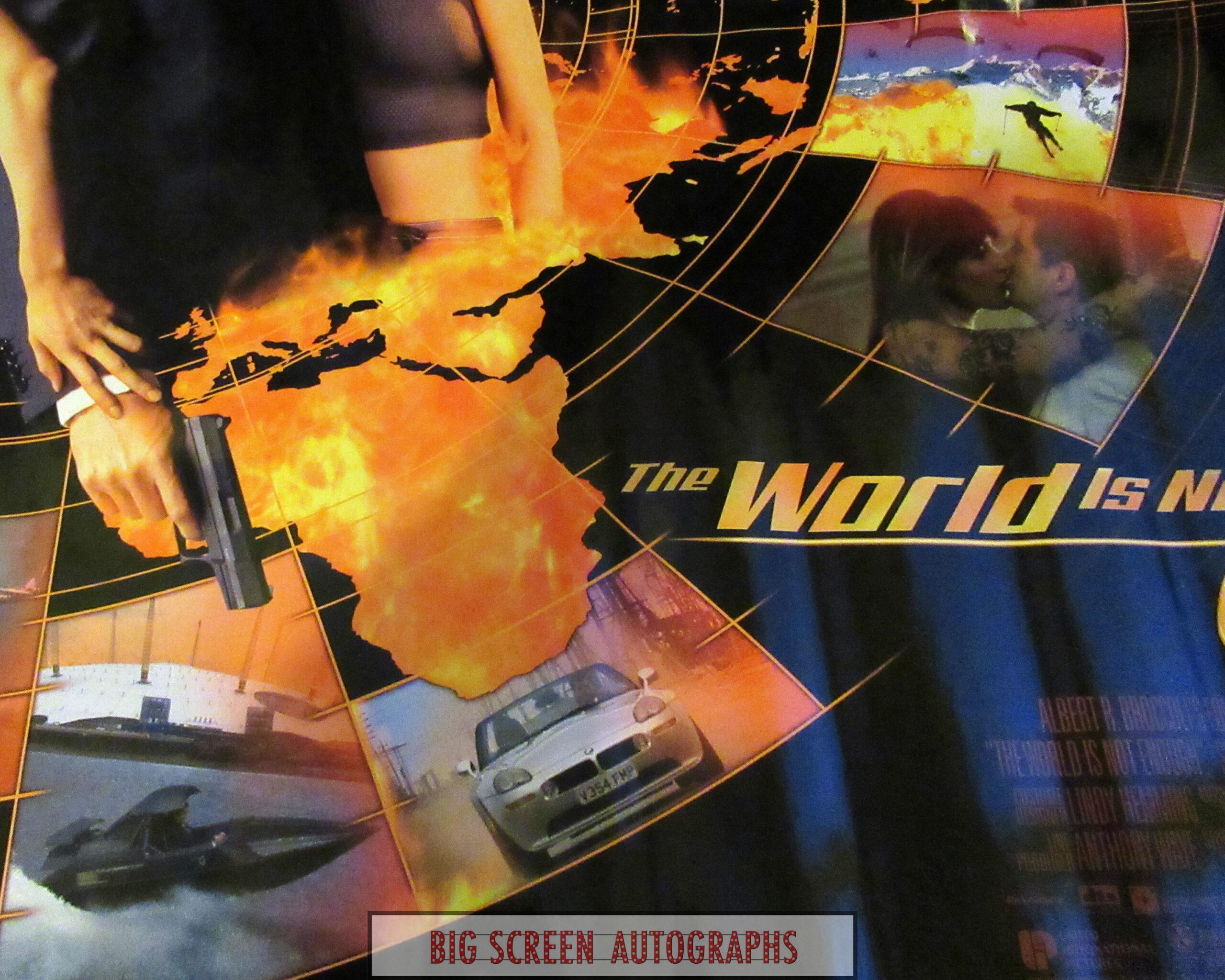 The World is not enough UK quad poster V2 - Image 2