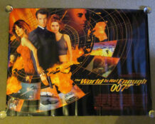 The World is not enough UK quad poster V2