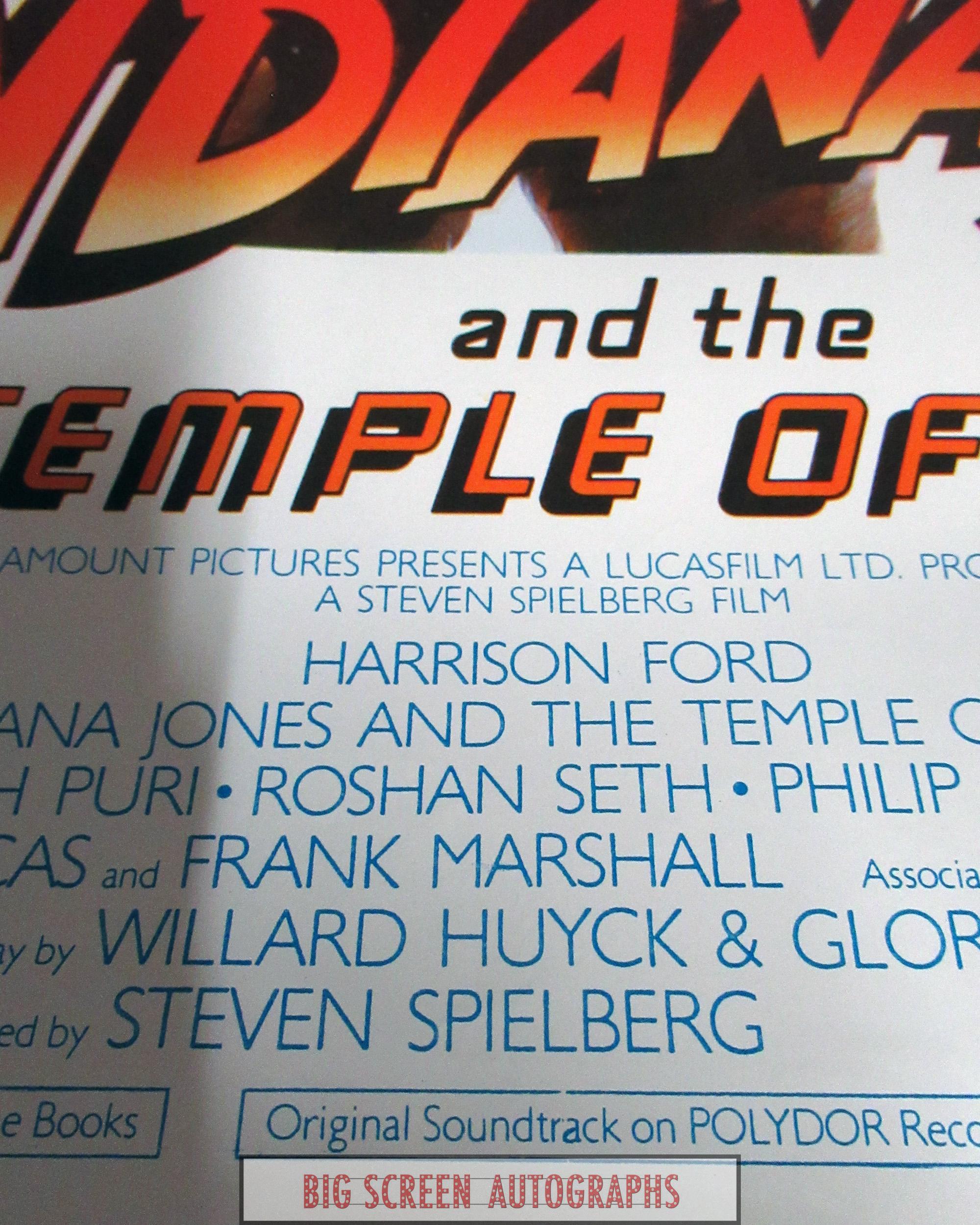 Indiana Jones and the Temple of Doom poster - Image 3