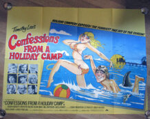 Confessions from a holiday camp quad poster