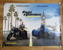 Fast & furious Hobbs & Shaw quad poster V1