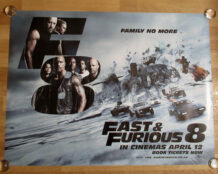 Fast & furious 8 quad poster V2