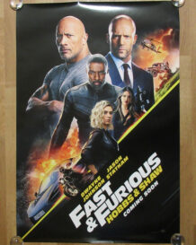 Fast & furious Hobbs and Shaw one sheet poster V2