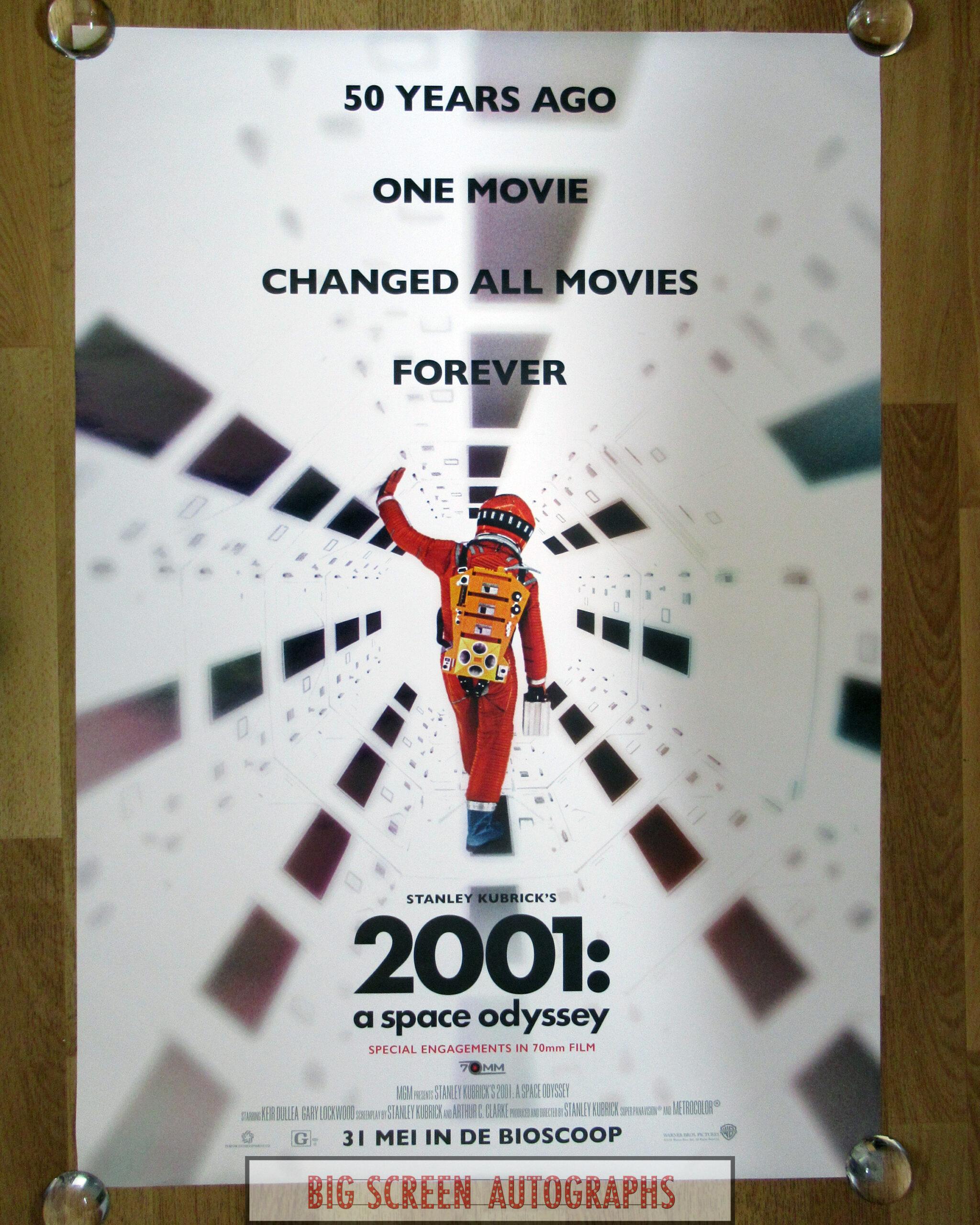 2001: A space odyssey one sheet poster