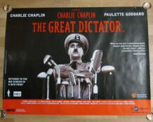 The Great Dictator quad poster