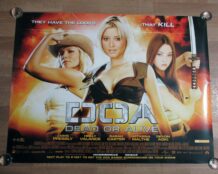 DOA Dead or alive quad poster
