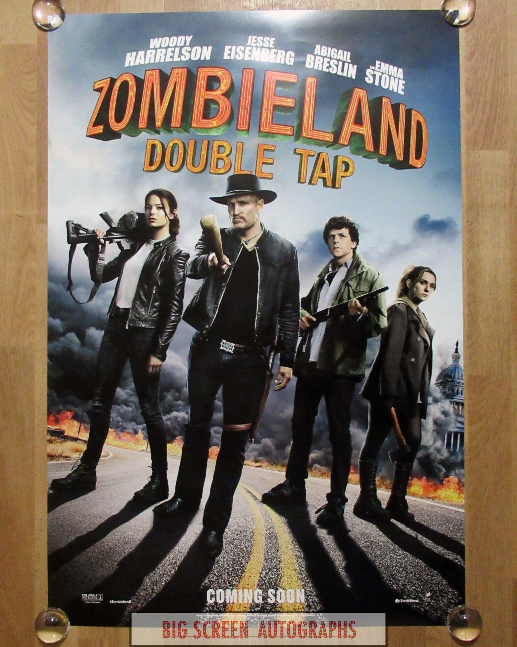 Zombieland double tap one sheet poster