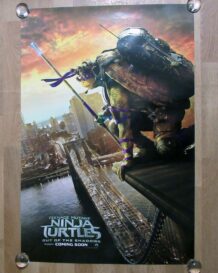Teenage Mutant Ninja Turtles out of the shadows one sheet poster V2