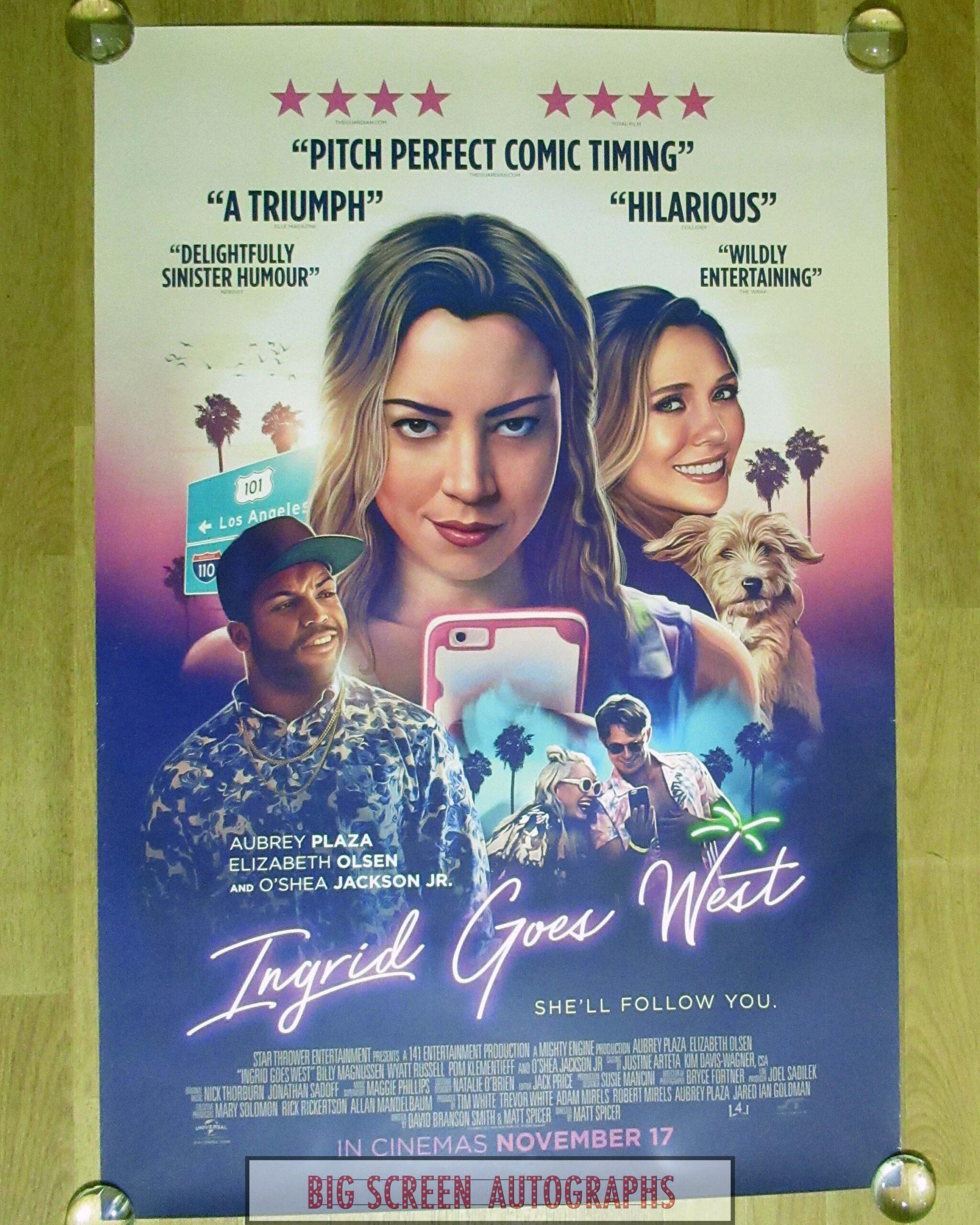 Ingrid Goes West one sheet poster