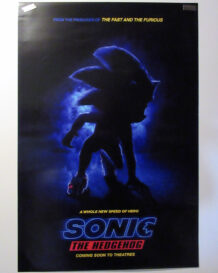 Sonic the Hedgehog one sheet poster V1