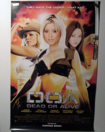 DOA dead or alive one sheet poster V4