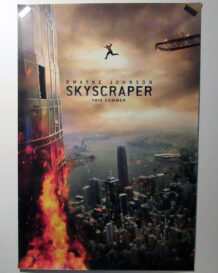 Skyscraper one sheet poster V1