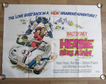 Herbie rides again quad poster