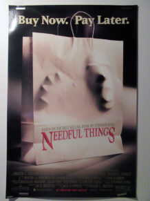 Needful things one sheet poster
