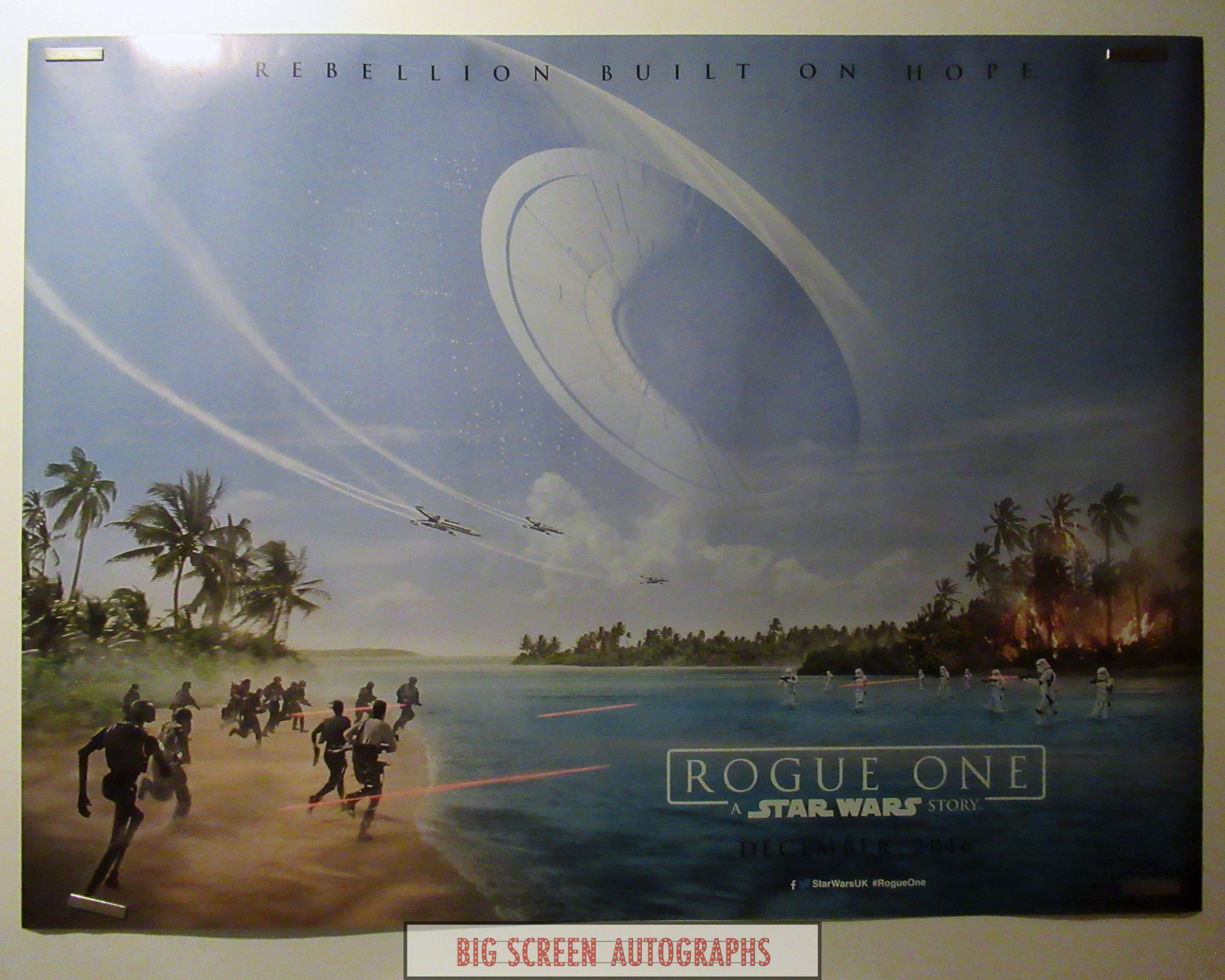 Star Wars; Rogue One quad poster