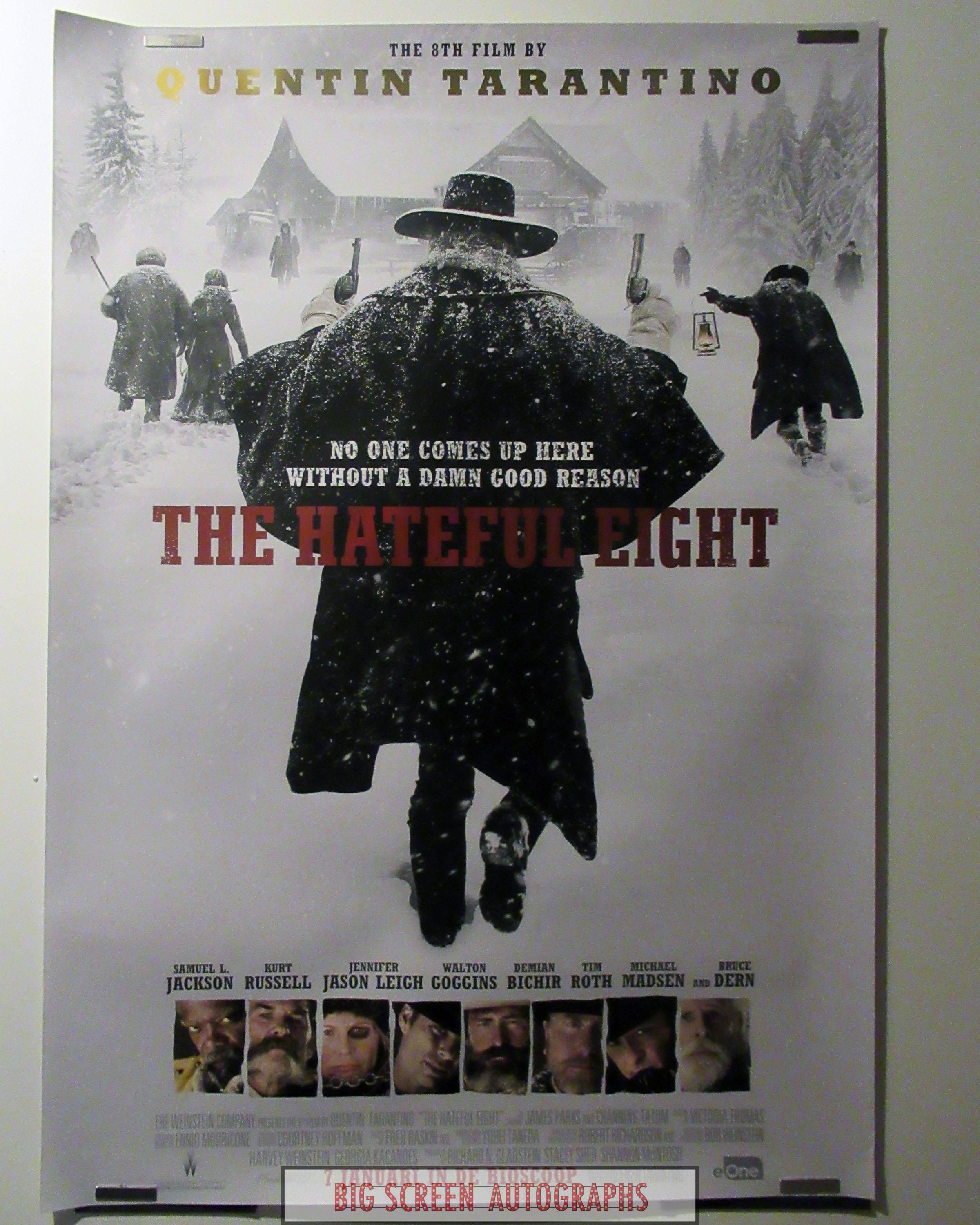 The Hateful Eight one sheet 'foil'