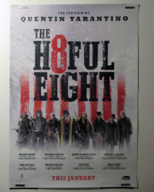 The Hateful Eight one sheet poster