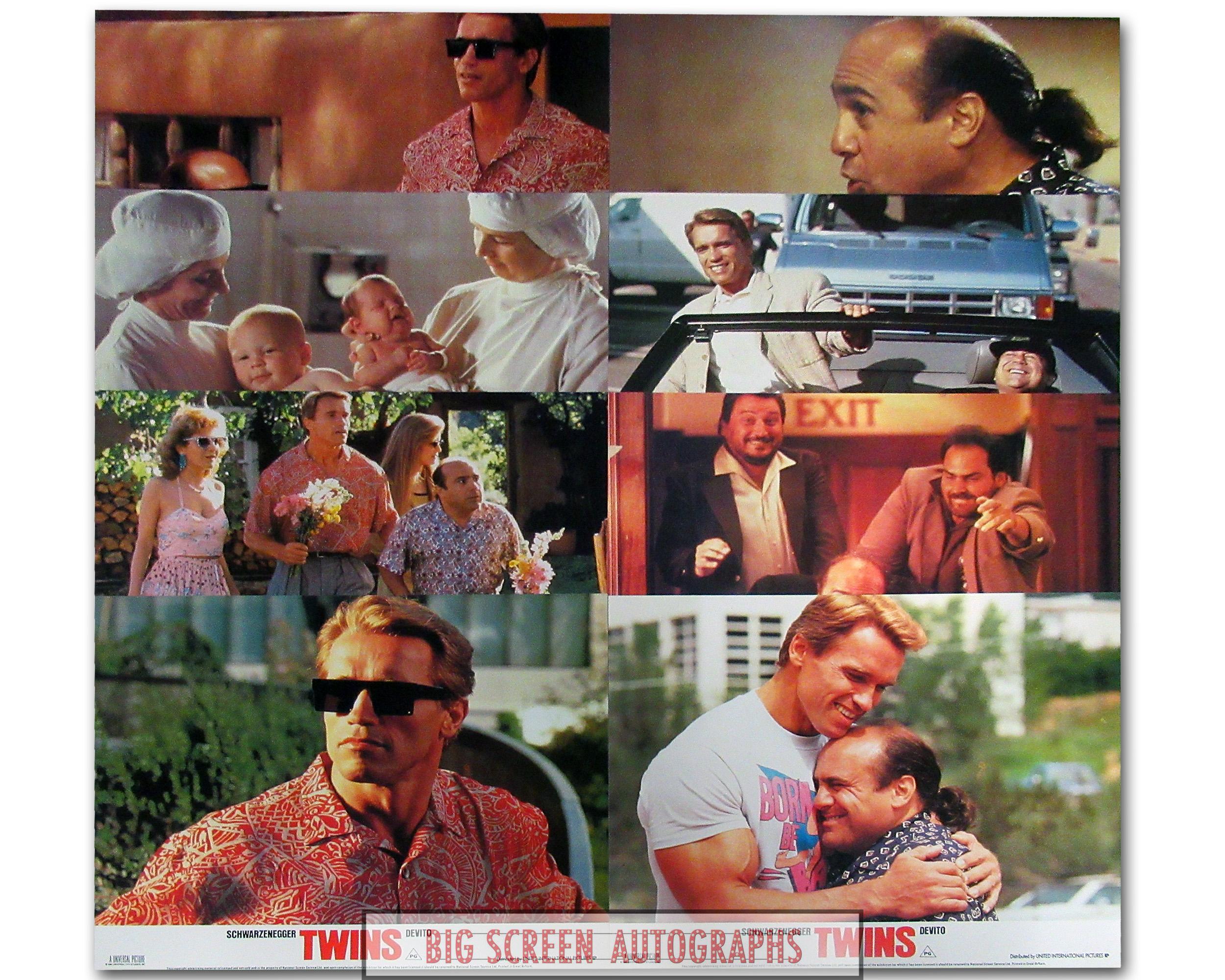 Twins lobby card set