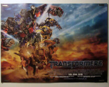 Transformers revenge of the fallen quad poster