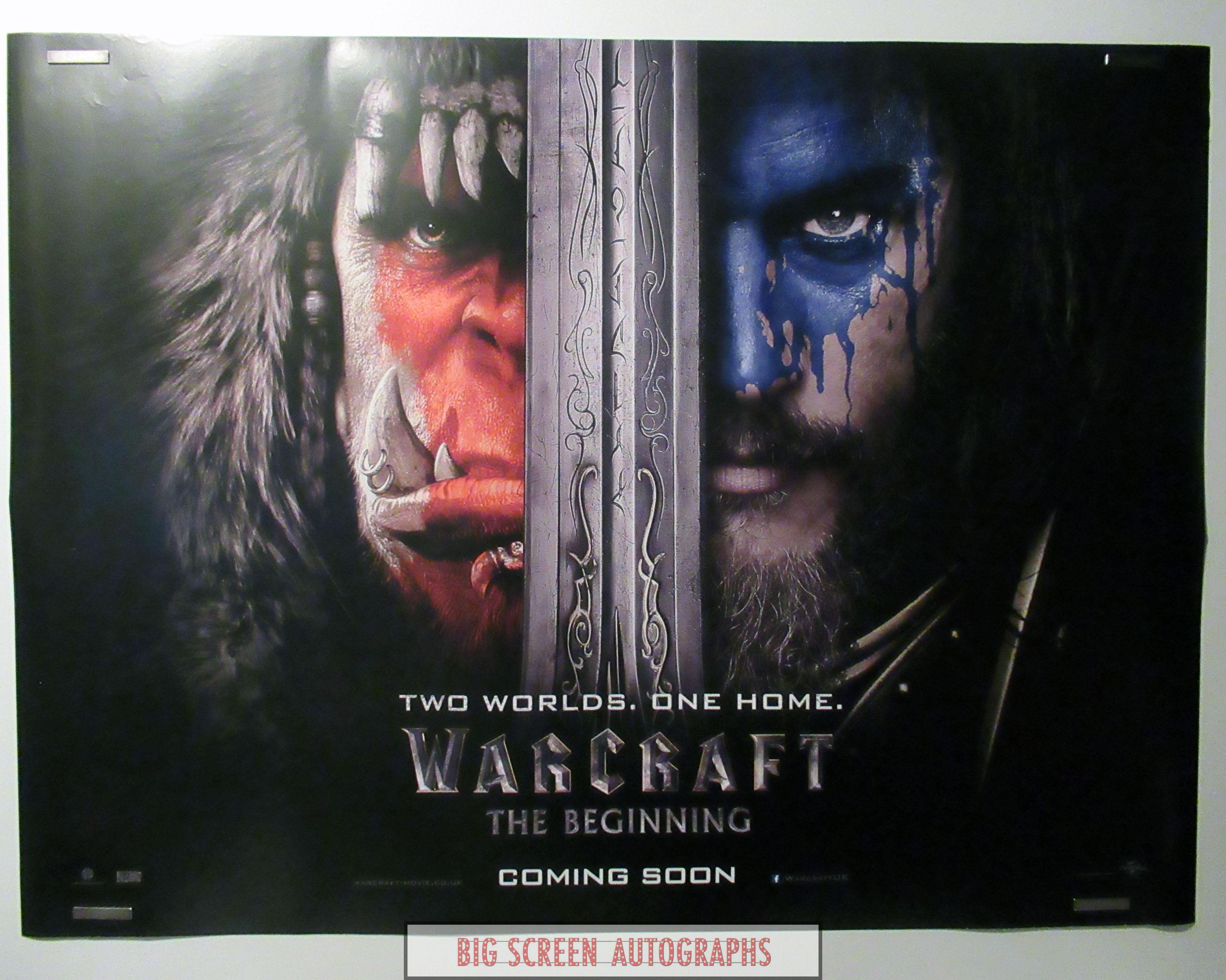 WarCraft the beginning quad poster