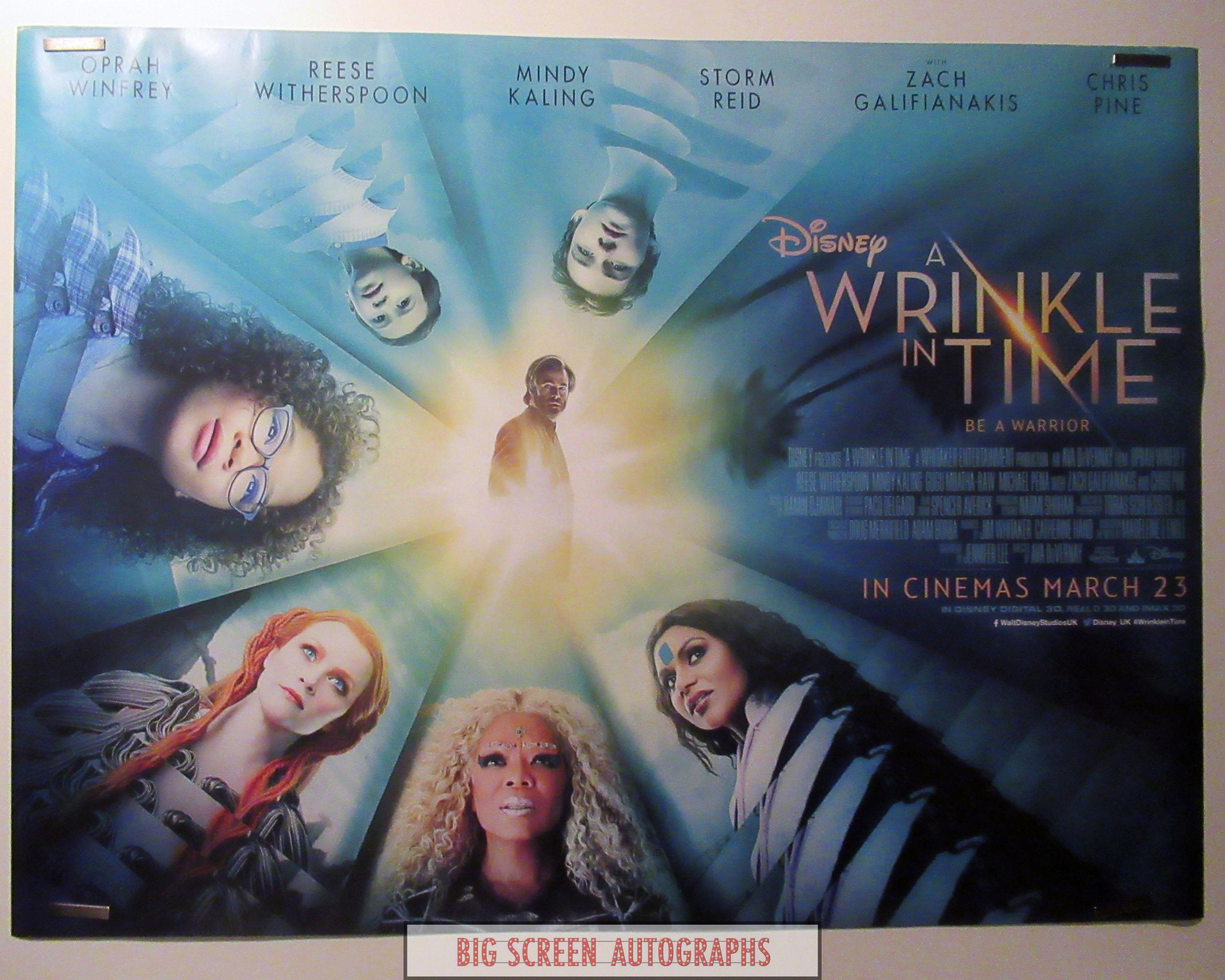 A Wrinkle in time quad poster