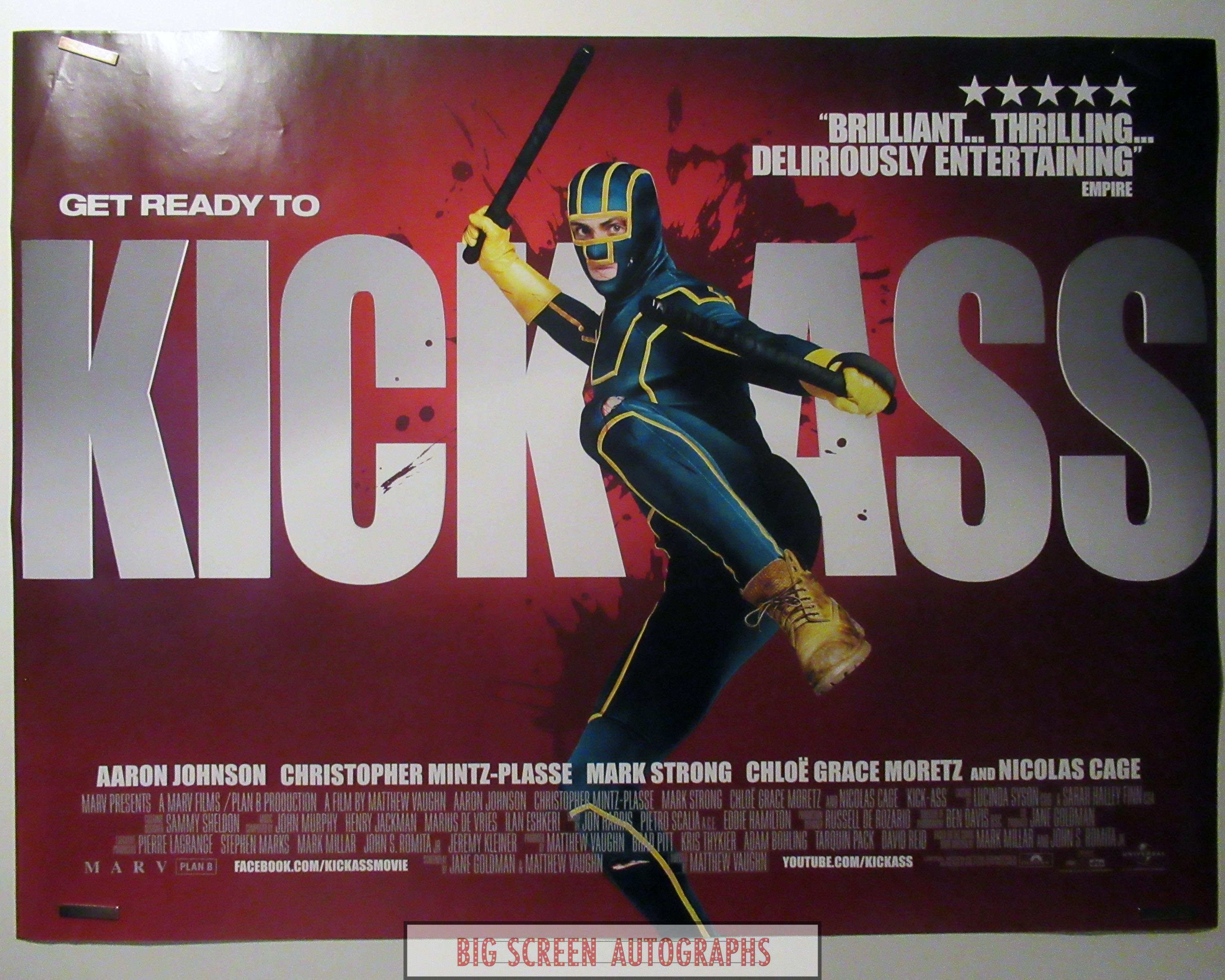 Kick Ass quad poster V1