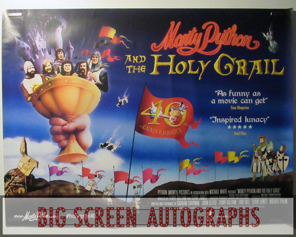 Monty Python and the Holy Grail quad poster | Big Screen Autographs