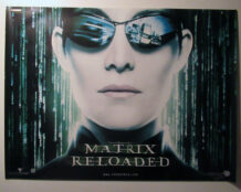 The Matrix Reloaded quad poster V2