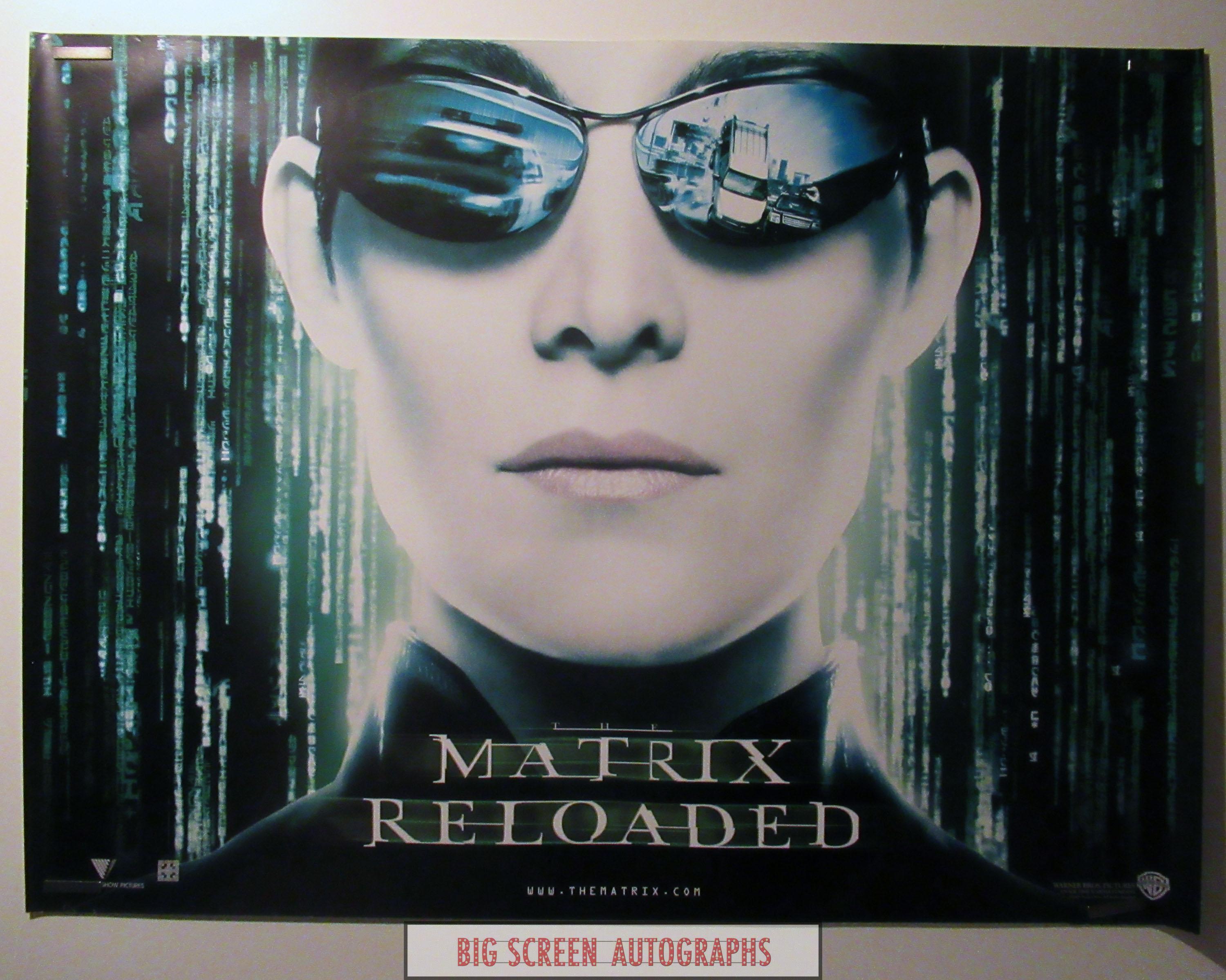 The Matrix Reloaded quad poster V2
