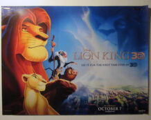 The Lion King quad poster