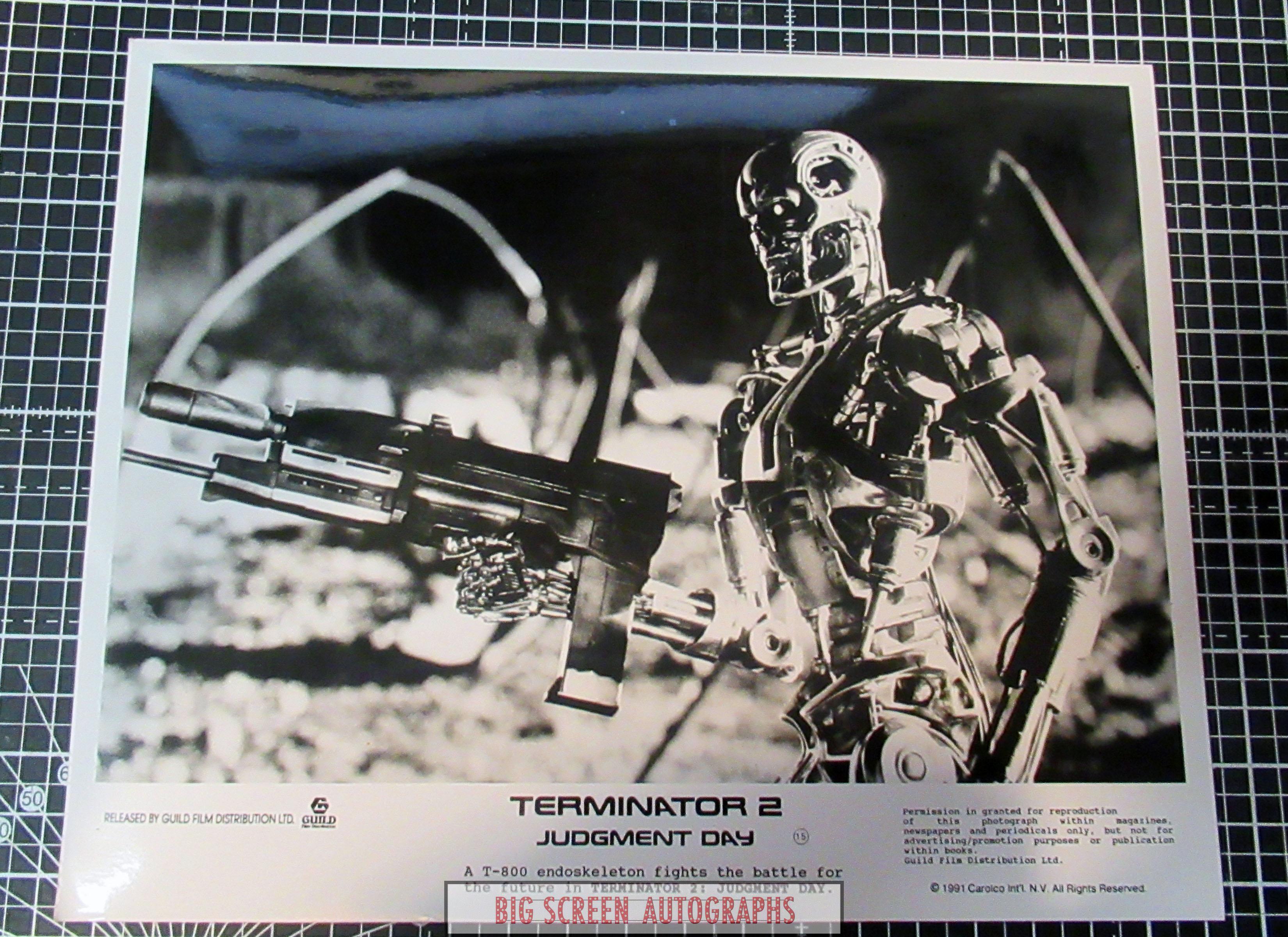 Terminator 2 Judgment Day | Big Screen Autographs