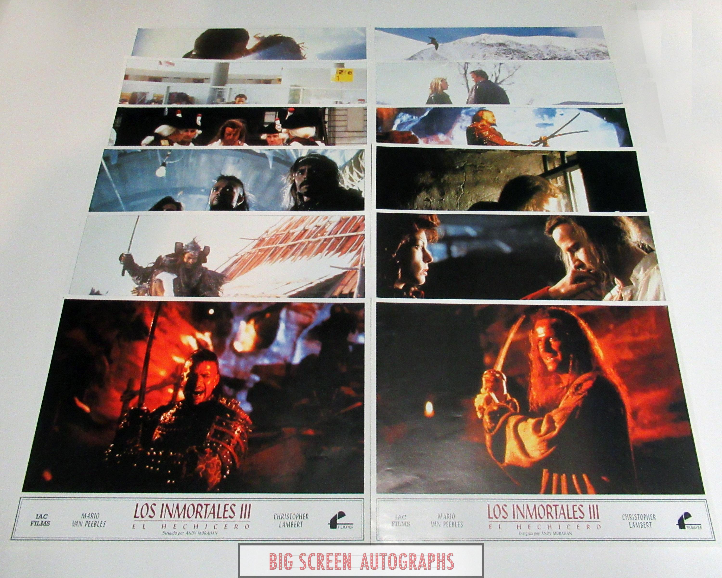 Highlander 3 lobby card set
