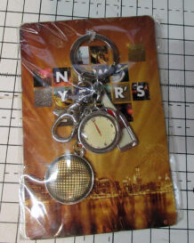 New years eve promo key chain