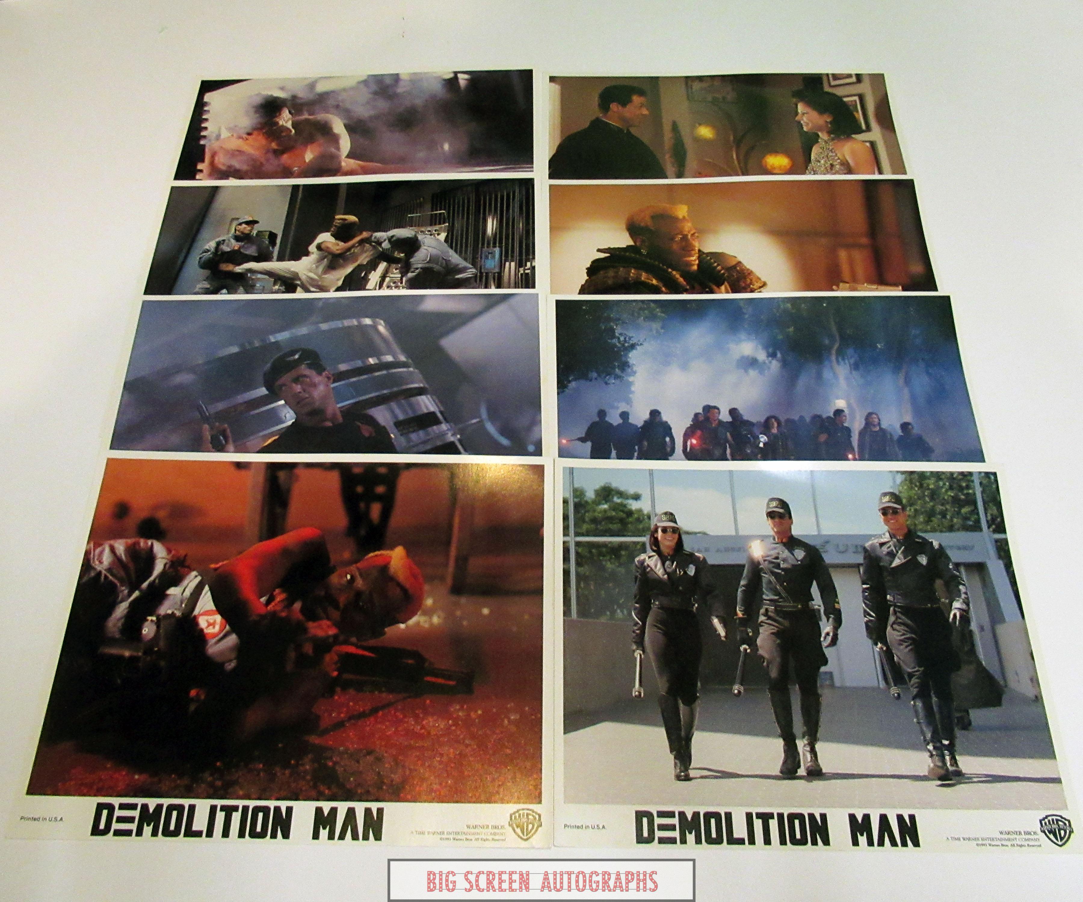 Demolition Man lobby card set