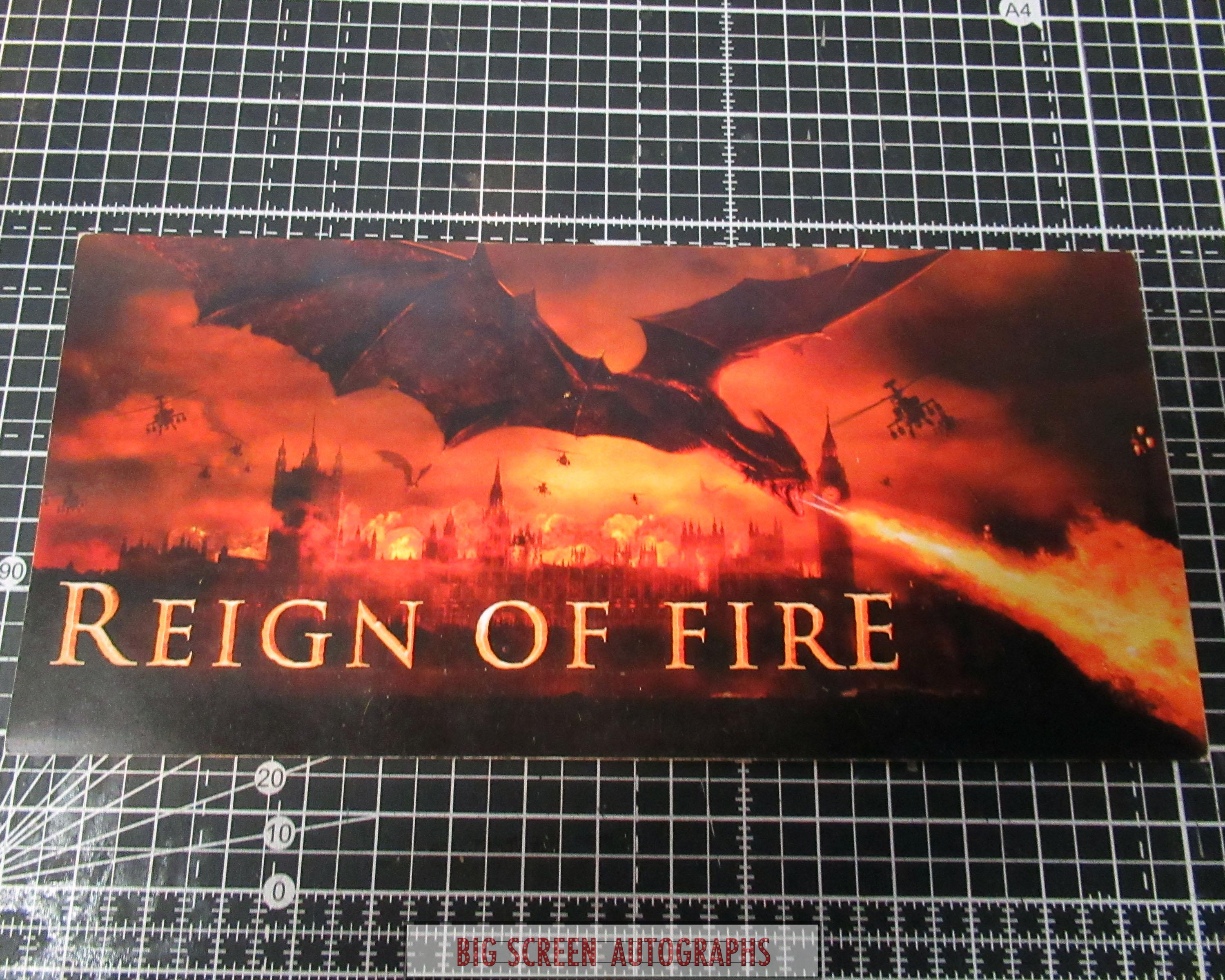 Reign of Fire screening ticket